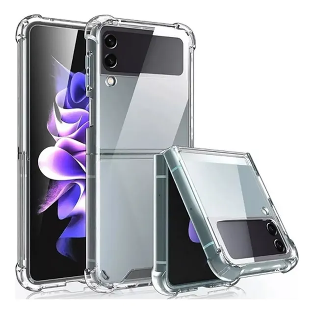 Funda  Airbag  Antigolpe Transparente Para Samsung Z Flip 4