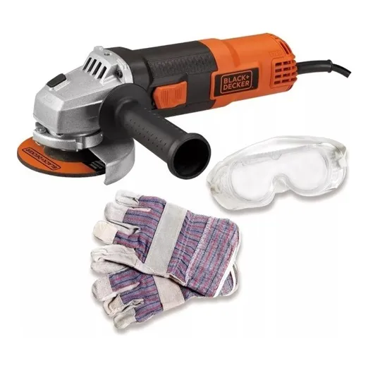 Esmeril Angular 4 1/2 De 820w Black & Decker 11000rpm