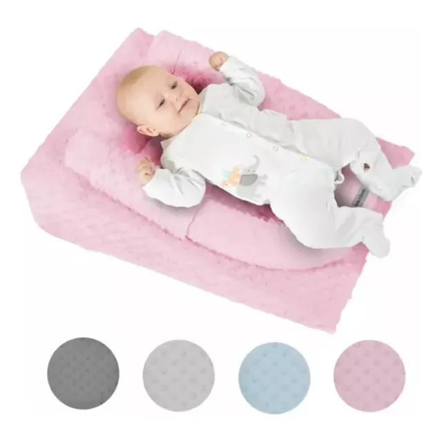 . Cojín Almohada Antireflujo For Bebe Colchon Soporte Cuna