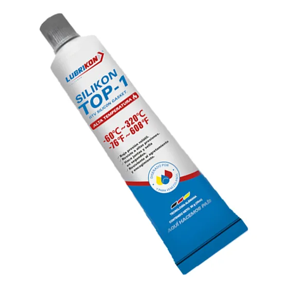 Silicon Gris De Alta Temperatura Lubrikon 85g -60°/320°