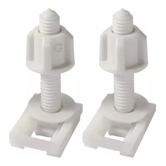 Tornillo Plástico Para Asiento Caída Lenta Base 4cm