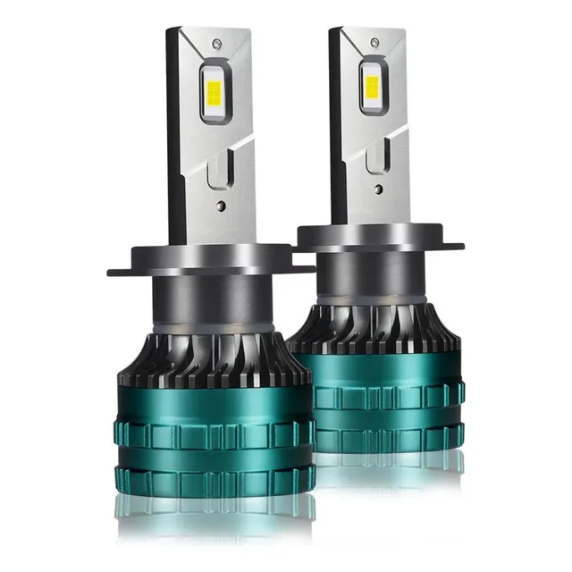 2 Bombillos Led Yhkoms F7 6000k 20000lm Alta Potencia Carro