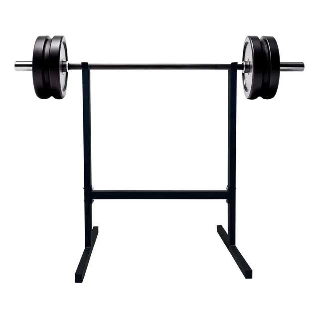 Suporte Barra Supino 90cm Academia Musculação Stiff Anilhas