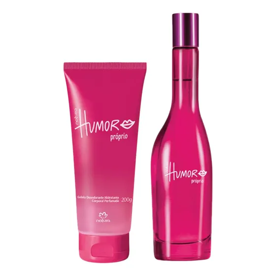 Kit Eau De Toilette Crema Hidratante Femenino Humor Próprio