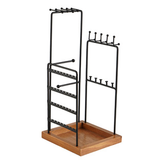 Soporte Para Aretes Con Bandeja Base Organizador De Joyas Soporte Para Aretes Con Bandeja Base Organizador De Joyas