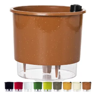 Vaso AutoirrigĂĄvel Grande N4 21x18 Terracota Auto IrrigĂĄvel Vaso AutoirrigĂĄvel Grande N4 21x18 Terracota Auto IrrigĂĄvel