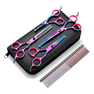 Gimars Professional 4cr Acero Inoxidable 6 En 1 Tijeras De A Gimars Professional 4cr Acero Inoxidable 6 En 1 Tijeras De A