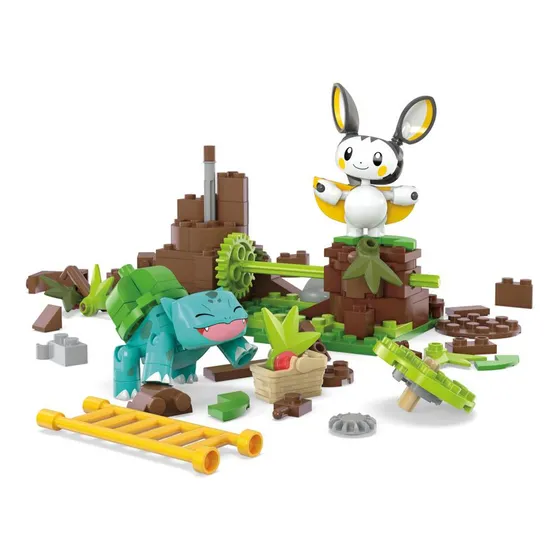 Set De Construcción Mega Pokemon Emolga Bulbasaur