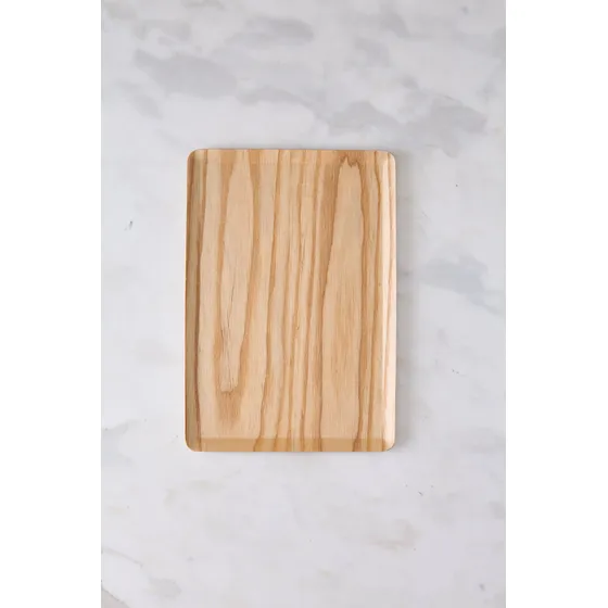 Bandeja De Bambu Wood Rectangular 28x20cm