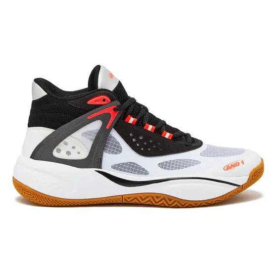 Zapatillas Adulto And1 Revel Mid Blanco / Negro