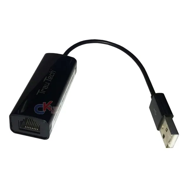 Adaptador Usb A Rj 45 Red Lan Internet Trautech P/ Windows