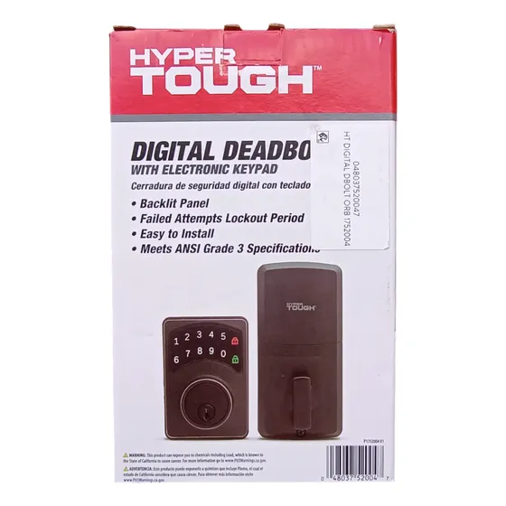 Cerradura De Seguridad Digital Con Teclado Electrónico