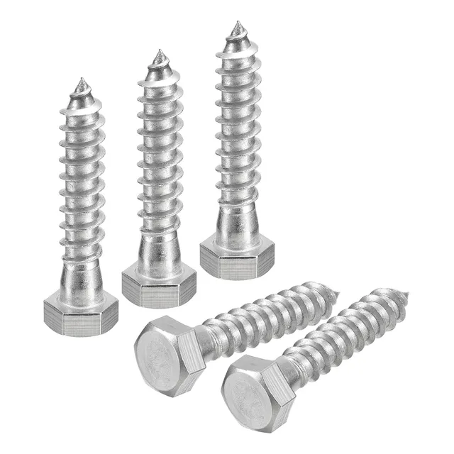 Tornillos De Cabeza Hexagonal De Acero Inoxidable 304 3/8  X