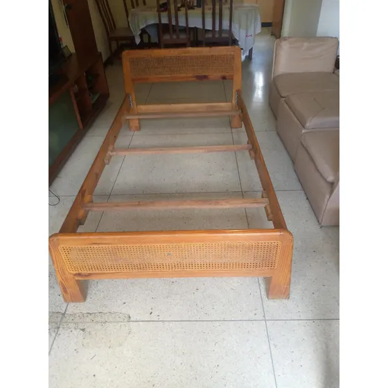Cama De Madera (individual)  Us$