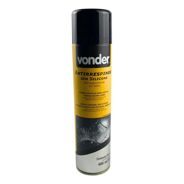 Anti Respingo Solda Spray Sem Silicone 400ml - Vonder