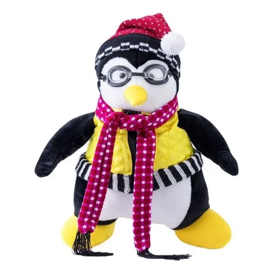 Od Boneco De Pelúcia Infantil Pinguim Hugsy, Amigo Do Joey,