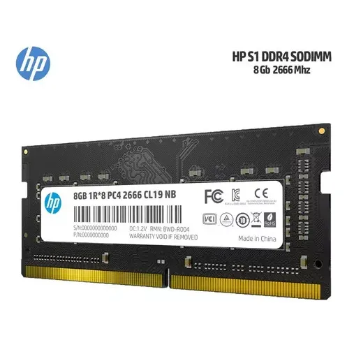 Memoria Ram Ddr4 De 8gb Marca Hp 2666mhz Cl19