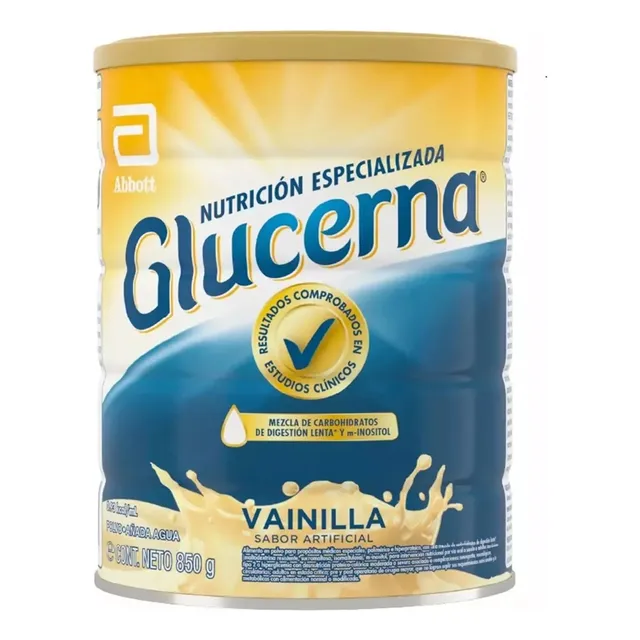 Glucerna Polvo Sabor Vainilla Lata X 850 Gramos