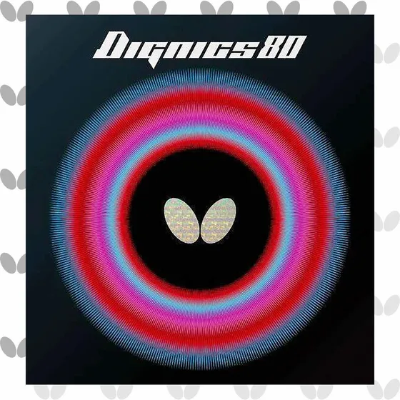 Butterfly Dignics Goma Para Tenis Mesa In Color Rojo