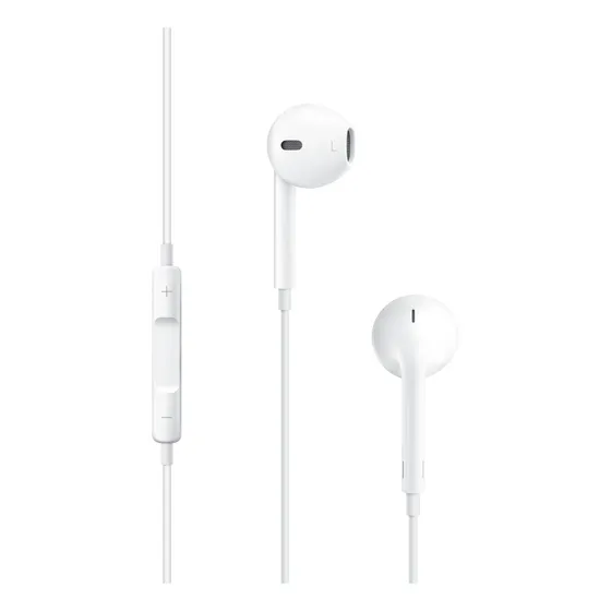Auriculares Apple Earpods Llamadas Jack 3.5mm A1472 Blanco