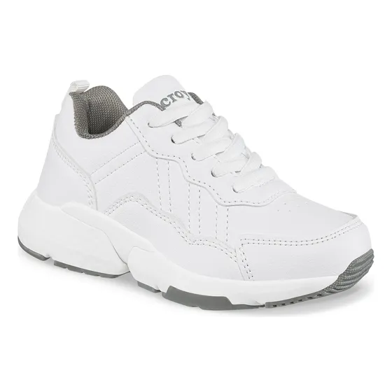 Zapatos Colegio Xcoleg C Blanco Para Niño Y Niña Croydon