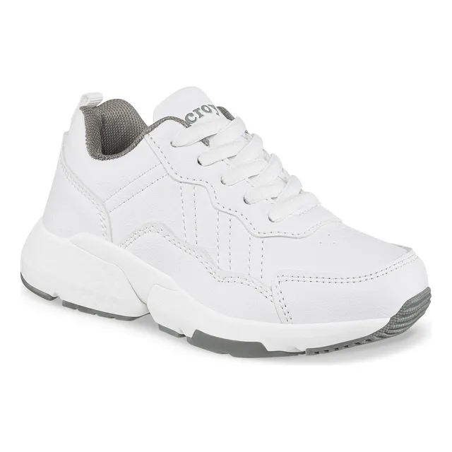 Zapatos Colegio Xcoleg C Blanco Para Niño Y Niña Croydon