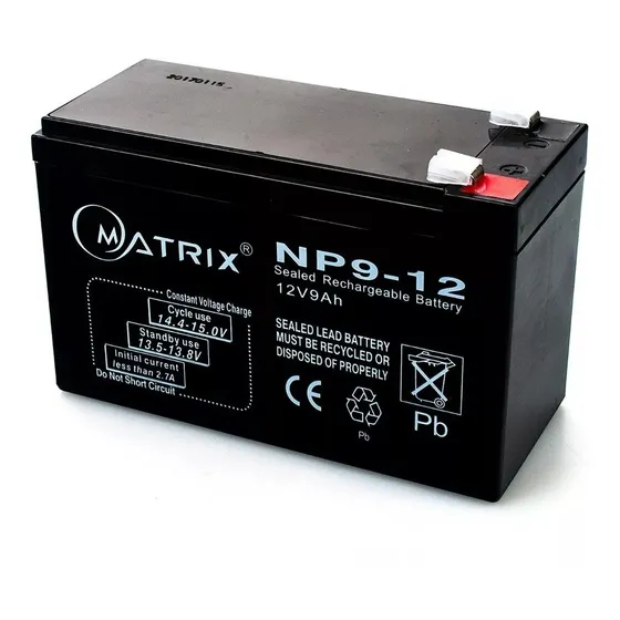 Bateria 12v 9ah Sellada Ups Lampara De Emergencia Y Cercos