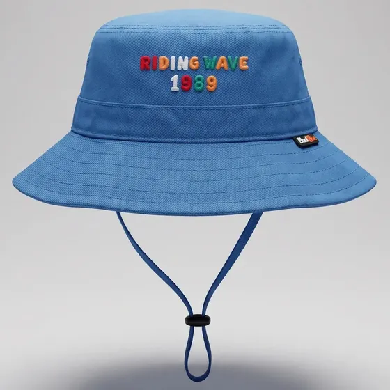 Gorro Niño Bucket B91621270258 Azul Black And Blue Azul 1-4 Años