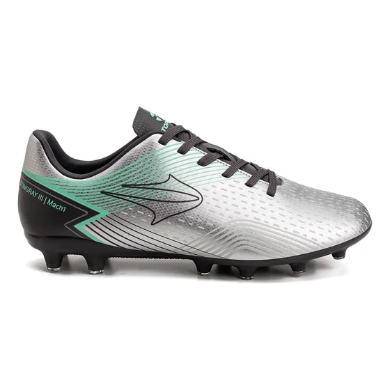 Botines De Fútbol Para Hombre Stingray Color Plata Topper