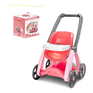 Carrinho De Boneca Andador Brinquedo Bebe Conforto Desmonta Carrinho De Boneca Andador Brinquedo Bebe Conforto Desmonta