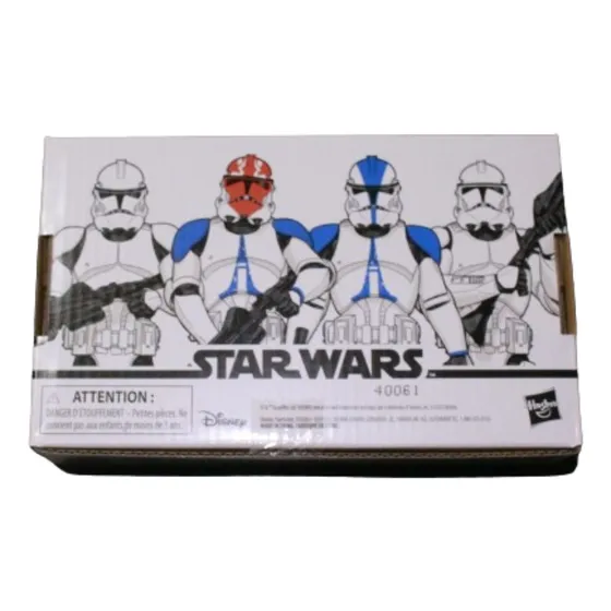 Star Wars Tvc 3.75 Phase Ii Clone Trooper 501th 4 Figuras 