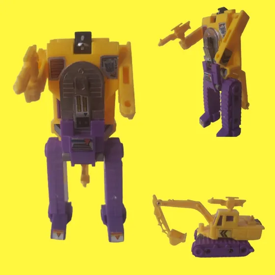 Transformers Devastator Pala Mecánica Decepticon 1980 1984