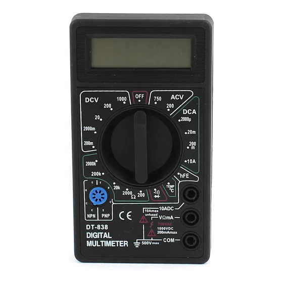 Tester Multimetro Digital Electricista Electronica Medicion