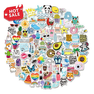 100 Calcomanias Sticker Contra Agua Autos Laptops Vsco Vinil 100 Calcomanias Sticker Contra Agua Autos Laptops Vsco Vinil