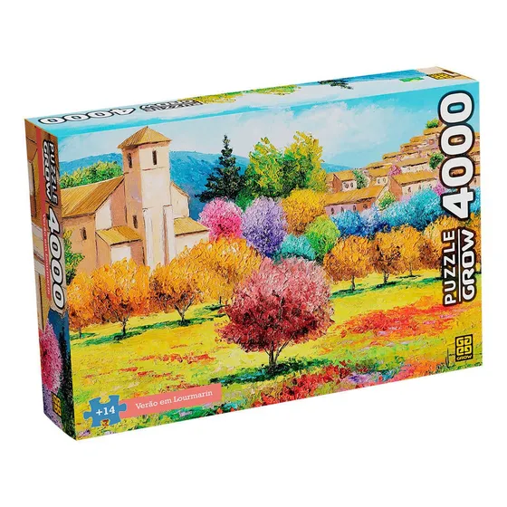 Quebra Cabeça 4.000 Peças Verão Em Lourmarin