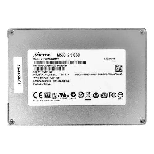 Ssd Intel D3-s4510 480gb 2,5 Sata 6gb/s Pn Ssdsc2kb480g8 Cinza