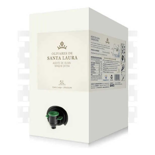 Aceite De Oliva Virgen Extra Santa Laura, 5 Lts