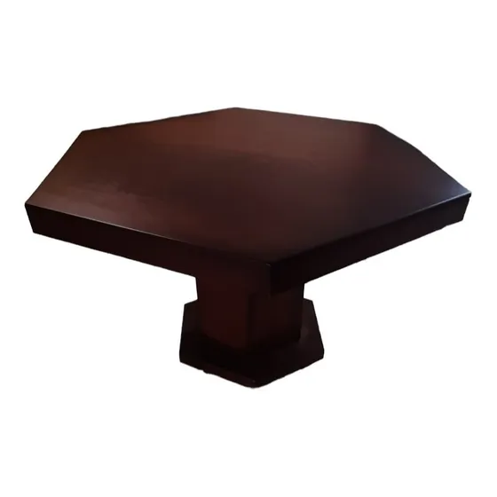 Poker Cubierta Comedor Cartas Domino Mesa De Juego Hexagonal