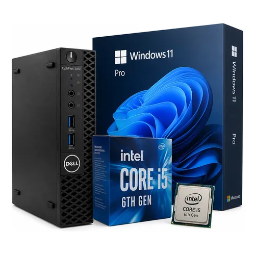 Mini Pc Dell Optiplex 3040 Core I5 6ª Ger, 8gb, 240gb Ssd bi