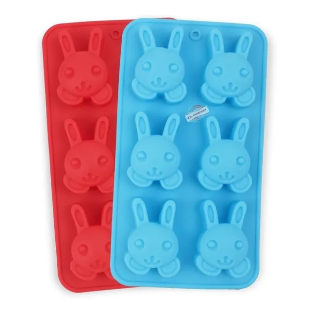 Molde De Silicona Chocolates Bombones Conejo De Pascua Huevo