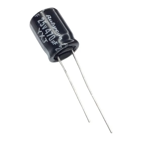 Kit 10 Piezas, 470uf 25v Condensador  Electrolíticos  
