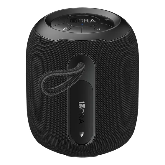 Bocina Bluetooth 1hora Inalámbrica Portátil Altavoces Soporte Aux Micro Sd Tf Tarjeta Altavoz Para Fiesta Negro