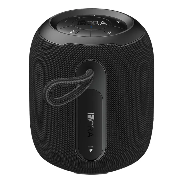 Bocina Bluetooth 1hora Inalámbrica Portátil Altavoces Soporte Aux Micro Sd Tf Tarjeta Altavoz Para Fiesta Negro