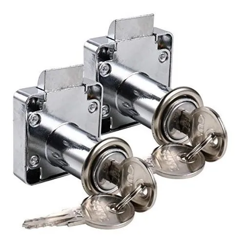 Cerradura Para Gavetas Seguro Puerta Gabinete Closet 32 Mm