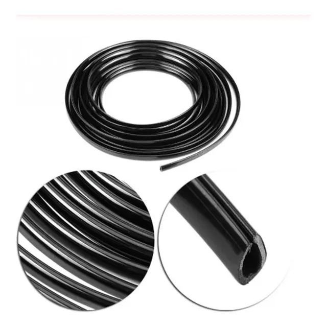 Silvatrin Cubre Borde Puerta O Tanque Moto Negro Por Metro