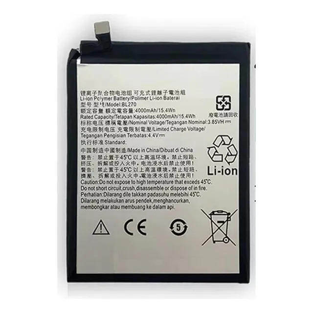 Bateria Para Bl270 Moto G6 Play Xt1922-5 Xt1922 4000mah