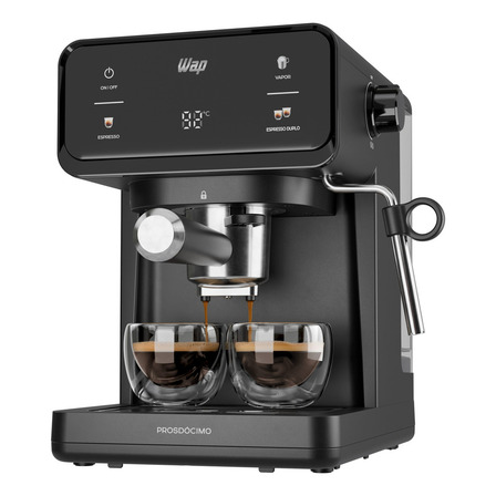 Cafeteira Espresso Digital Wap Aroma Prime Prosdócimo Wcm20 Cor Preto Cafeteira Espresso Digital Wap Aroma Prime Prosdócimo Wcm20 Cor Preto