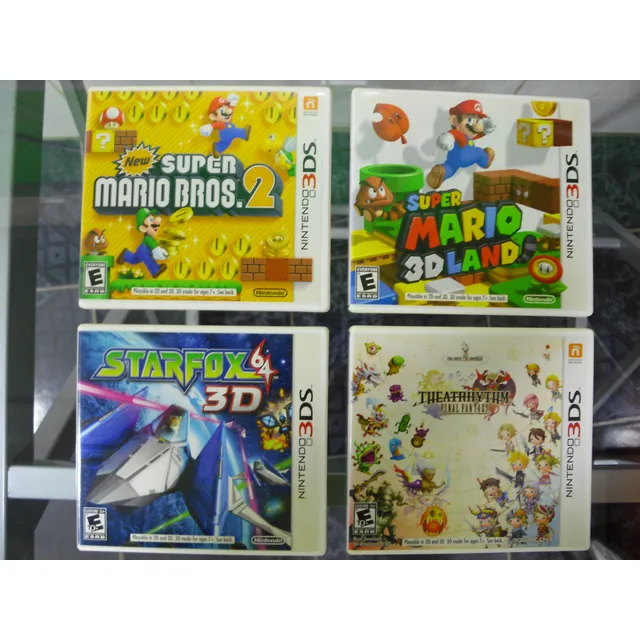 New Super Mario Bros 2 Star Fox 64 3d Juegos De 3ds