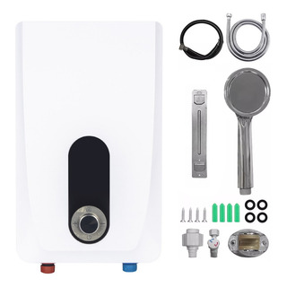 Calentador De Agua Instantáneo Pantalla Táctil 4000w White Calentador De Agua Instantáneo Pantalla Táctil 4000w White