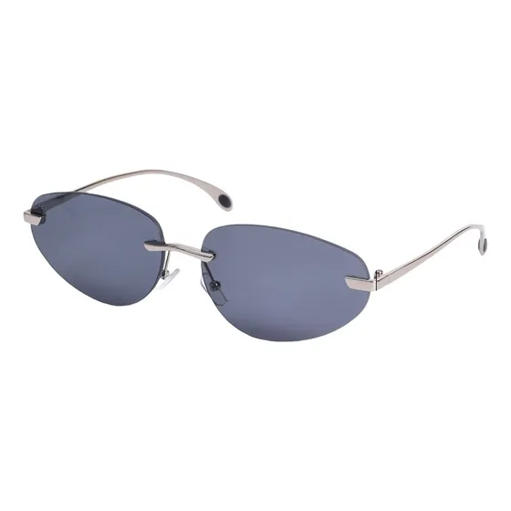 Gafas De Sol Sin Montura Y2k Clear Sun G Metal